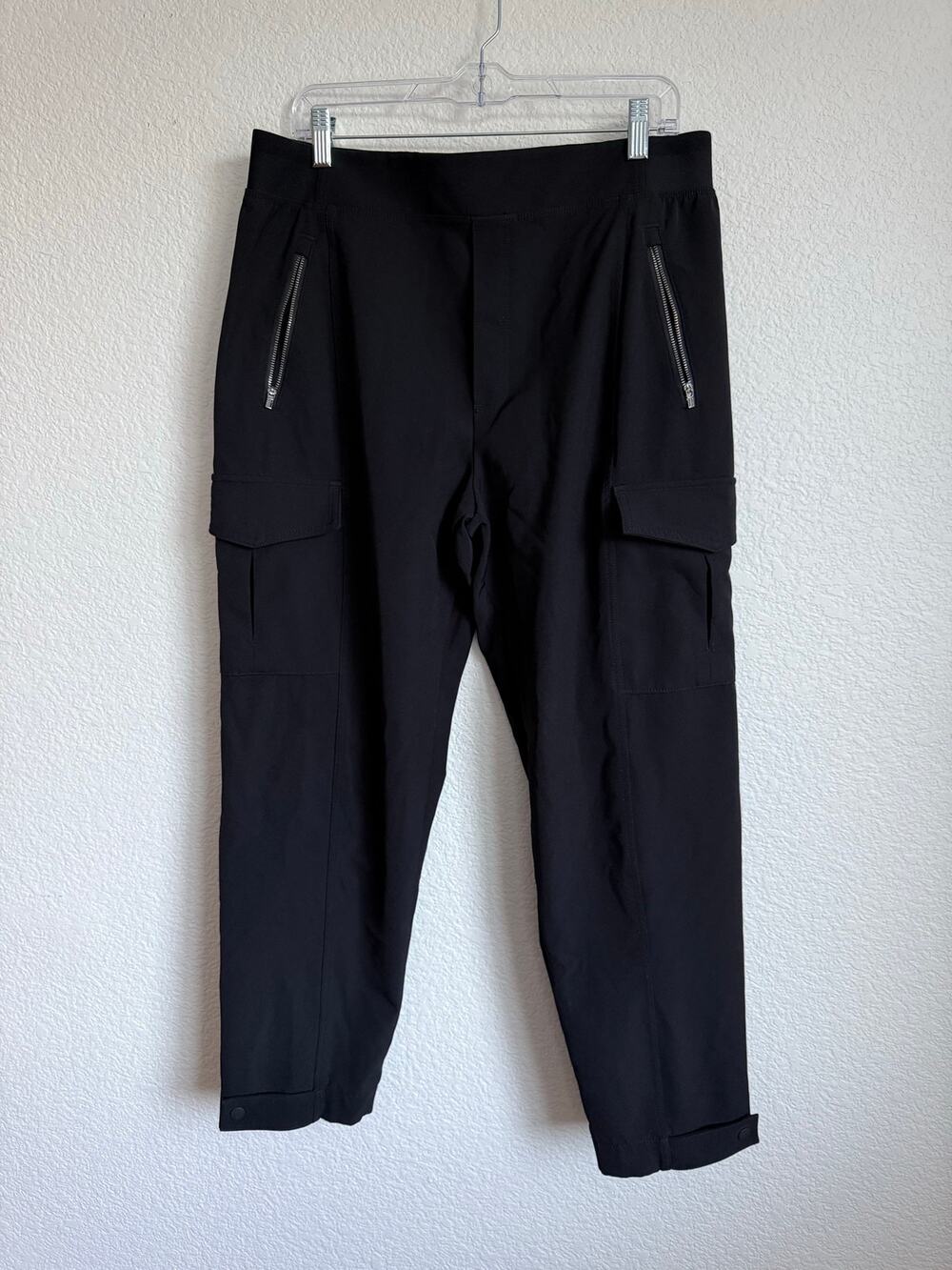 Athleta Endless High Rise Cargo Pants 16 Black